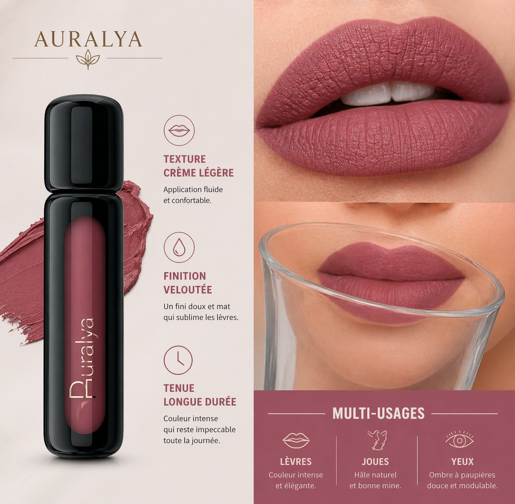 Gloss Velours Mat — Couleurs Intenses & Tenue Longue Durée